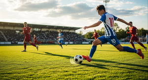 サッカーの画像